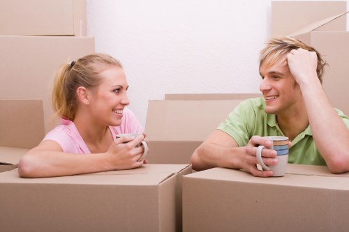 Man with van removal service helping with a Watford home move
