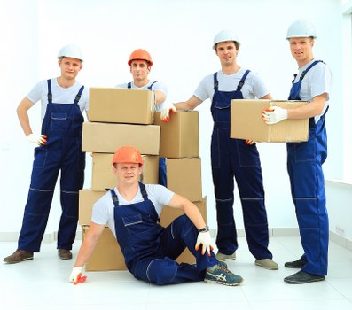 Local removals team planning a move in Watford