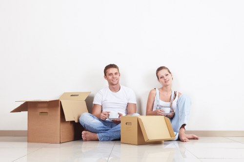 Local movers organising a kitchen unpacking service in Watford